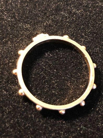 9 Carat Gold Rosary Ring