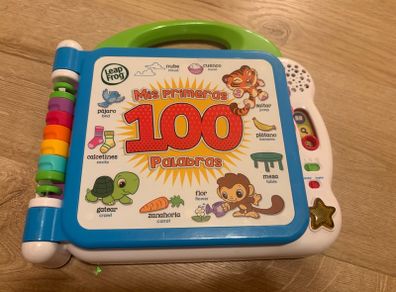 LeapFrog 100 Words Interactive Learning Book (Spanish and English)