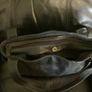 Black leather shoulder bag Image 6