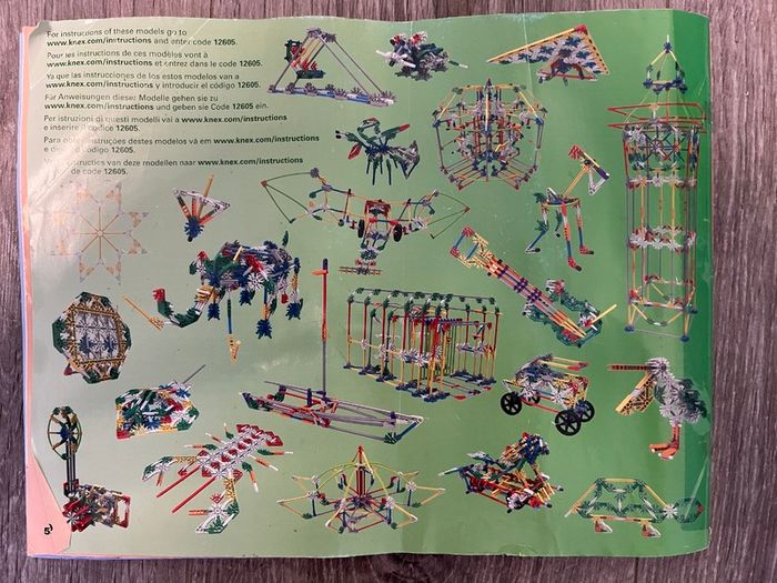 Knex 100 Model Imagine Building Set 12605