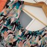 Pull & Bear floral crop top Sz M (Fit 8-10UK) Image 5