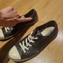 Convers Black shoes UK7 Eur 41 Image 3