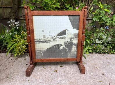 Antique Edwardian Oak Frame/Screen PRICE DROP See Below