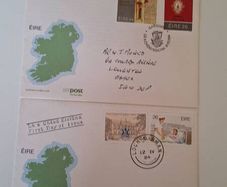 stamps ireland First Day cover  x 3 pcs