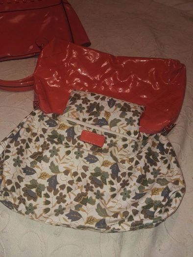 Coral Patent Bag