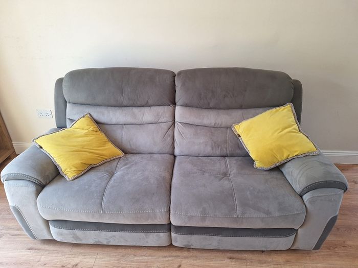 Great Condition! 3 seater and 2 seater manyal reclining sofas