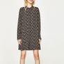 Zara new Dress floral pattern Image 4