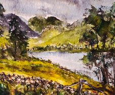poison glen watercolour