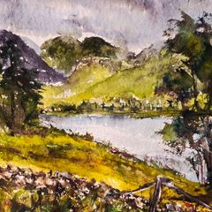 poison glen watercolour