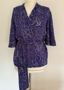 New NEXT wrap blouse size 14