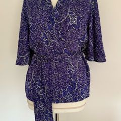 New NEXT wrap blouse size 14