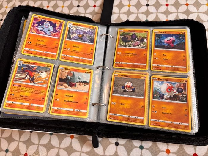 Pokemon folder and cards