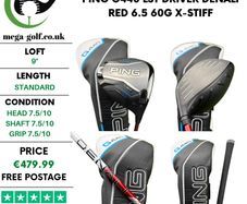 Ping G440 LST Driver / 9 Degree / Denali Red 6.5 60G X-Stiff
