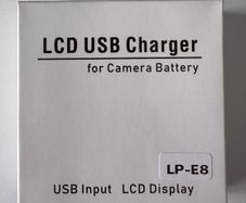 2 x LP-E8 Batteries and Charger
