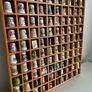 Worldwide Thimble Collection of 154 Thimbles with Two Wooden Display Cabinets included Image 3