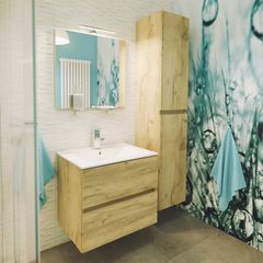 Bathroom Vanity unit and tall cabinet - SET