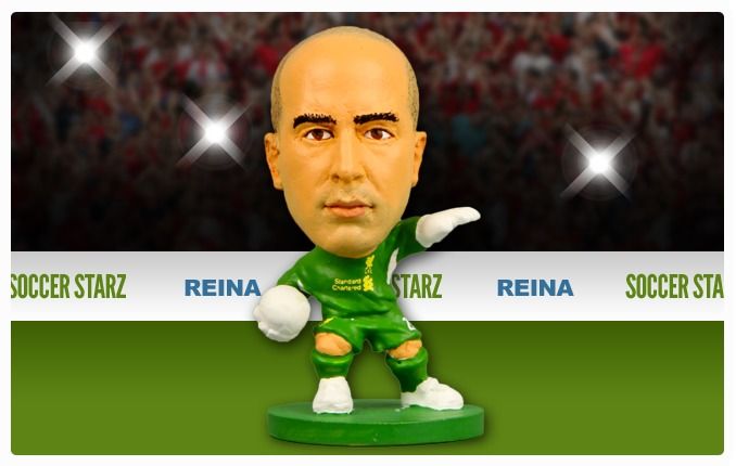 Soccerstarz - Liverpool Jose Reina - Home Kit