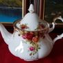 46 Piece Royal Albert Old Country Roses Bone China Dinner And Tea Service / Set For 6 Person Setting Made In England Image 7