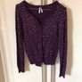 cardigan purple Image 2