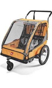 Running/cycling kids trailer