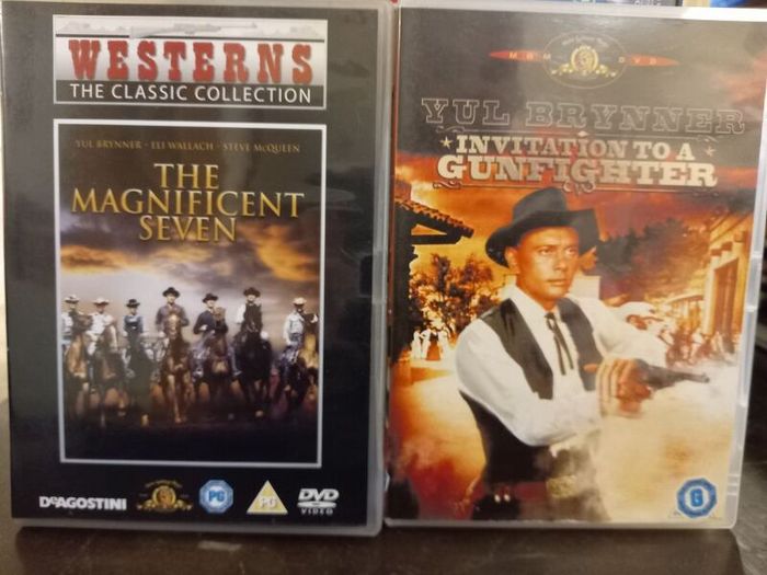 Western Movie Dvd Collection Bundle Classic Vintage Films Magnificent Seven True Grit The Alamo Etc