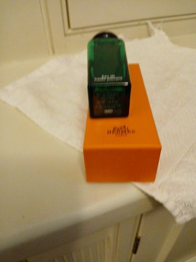 perfume hermes eau de basilic pourpre sampled twice 50ml