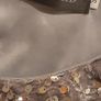 Silver Sequin Off shoulder Maxi Dress Image 8