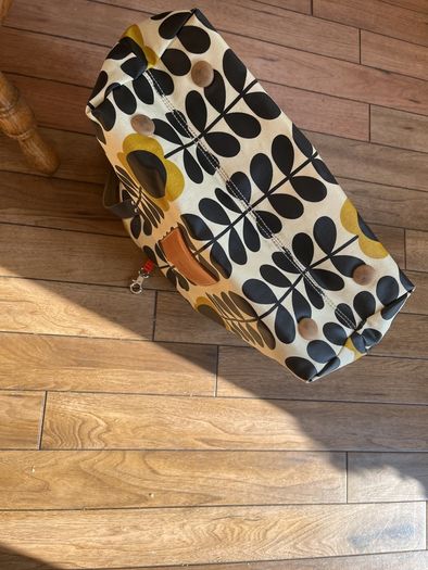 Orla Kiely Matte laminated cotton or oilcloth Tote/shopper bag