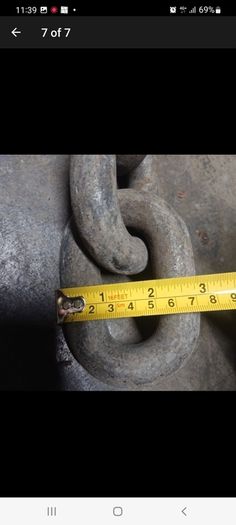 Crane chain heavy duty