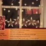 Christmas lights window curtain star Lights decor indoor / outdoor Image 2
