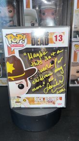 The Walking Dead Funko Pop Signed