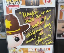 The Walking Dead Funko Pop Signed