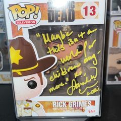 The Walking Dead Funko Pop Signed