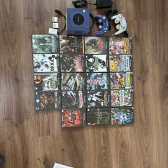 Nintendo GameCube (19 Games + 2 controllers + 2 memory cards)
