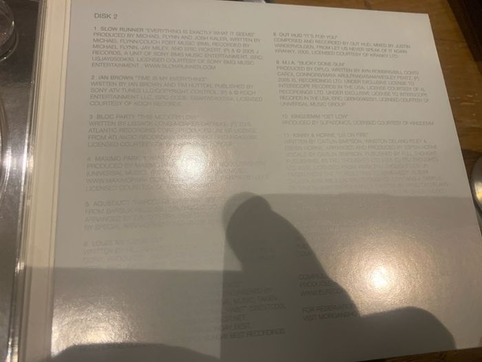Morgans Hotel Group - (2xCD Moby, Kasabian, Maximo Park, Bloc Party
