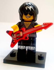 Lego CMF COL12-012: Rock Star (2012) 100% Complete