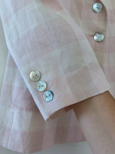 Regine Dublin vintage linen blazer