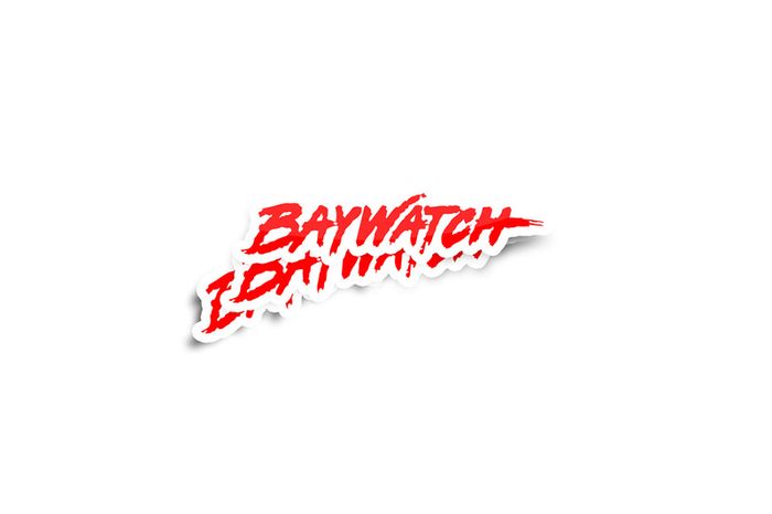 Baywatch Glossy Sticker 2-Pack