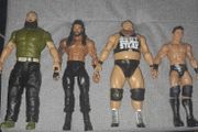 WWE Action Figures: Roman Reigns, Braun Strowman, Otis and The Miz