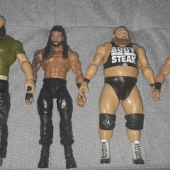 WWE Action Figures: Roman Reigns, Braun Strowman, Otis and The Miz