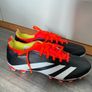 Adidas Predator Black/White / Orange Football Boots Image 2