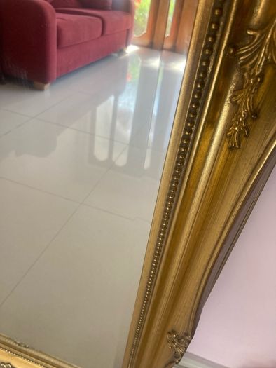 Vintage Gilt Framed Bevelled Mirror