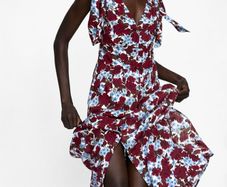 Like New: Zara Midi Dress (Size Medium)