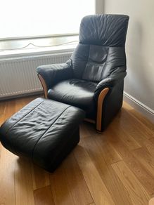 leather armchair