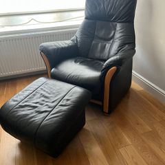 leather armchair