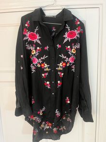 Zara Floral Blouse