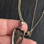 silver chain & silver harp necklace Image 3