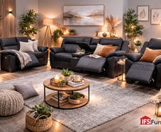 High grade Leather Recliner sofas armchairs