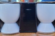 Dunnes Stores Simply Home White 4 Pack Egg Cup Set