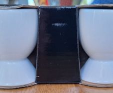 Dunnes Stores Simply Home White 4 Pack Egg Cup Set